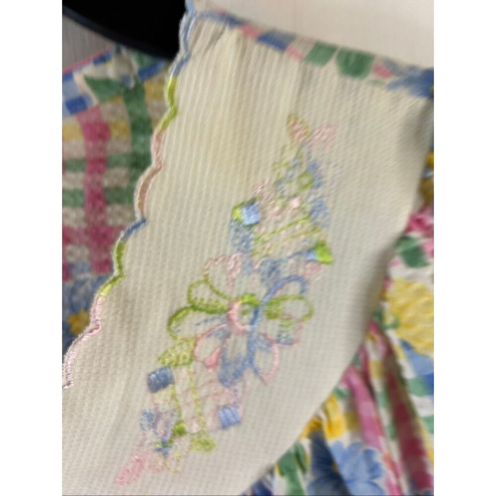 Simply Basic Granny Robe 1x Snap Buttons Front Po… - image 4